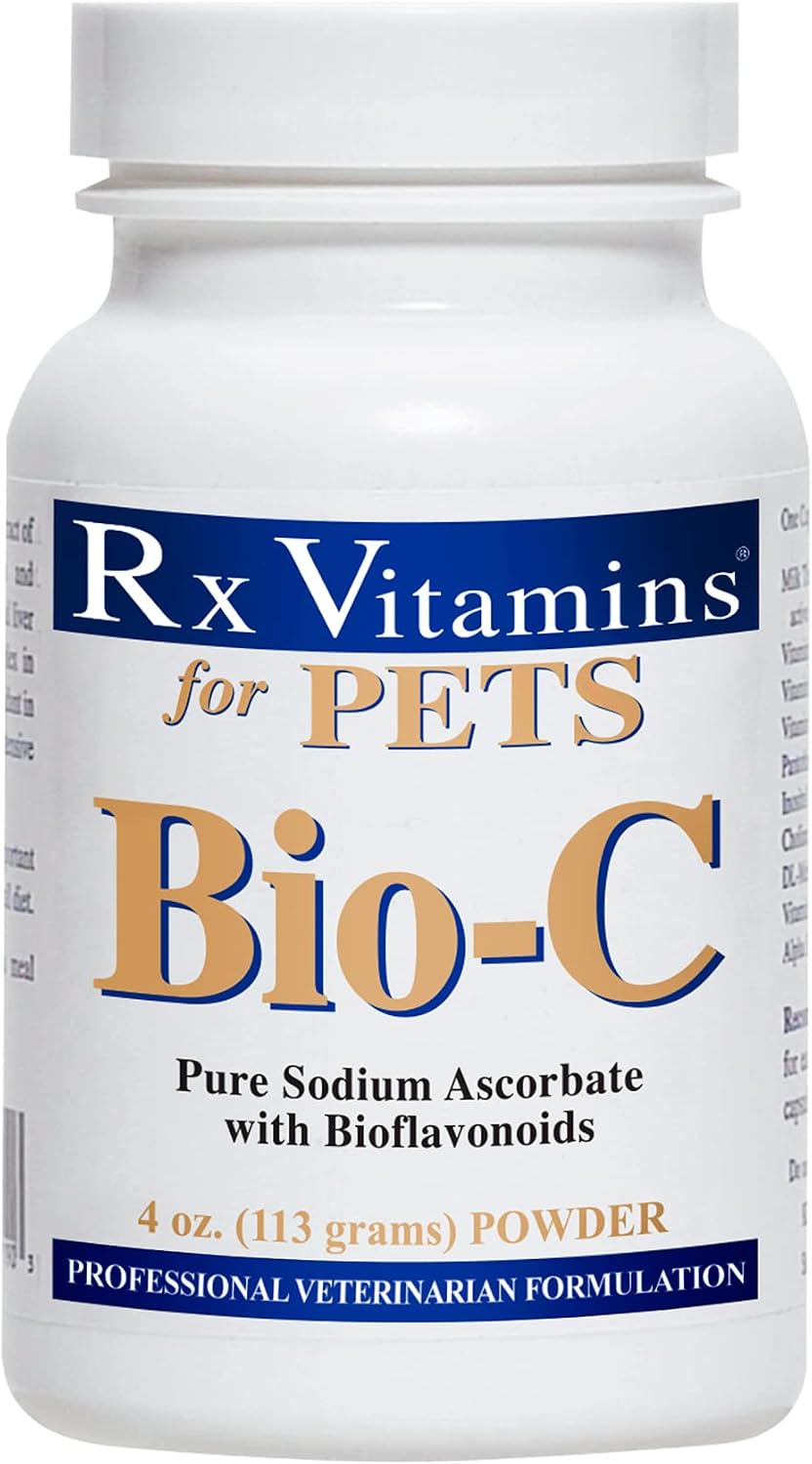 Rx Vitamins Bio-C - Vitamin C for Dogs and Cats - with Lemon Bioflavonoids - 113 g - görsel 1