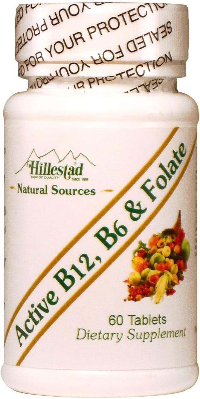 Hillestad Pharmaceuticals Active B12, B6 & Folate - görsel 2