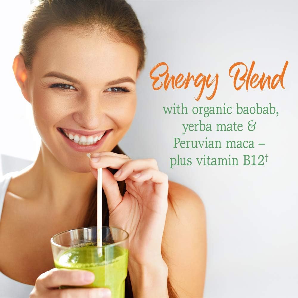 Garden of Life Raw Organic Perfect Food Energiser, Yerba Mate Pomegranate, 30 Servings - görsel 2