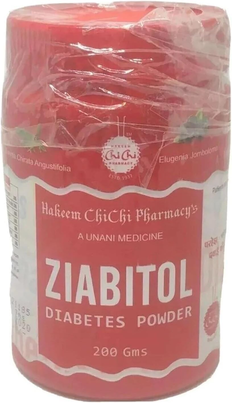 Hakim Chichi Pharmacy Ziabitol Powder - 100% Ayurvedic Herbal Supplement (200g) - görsel 1