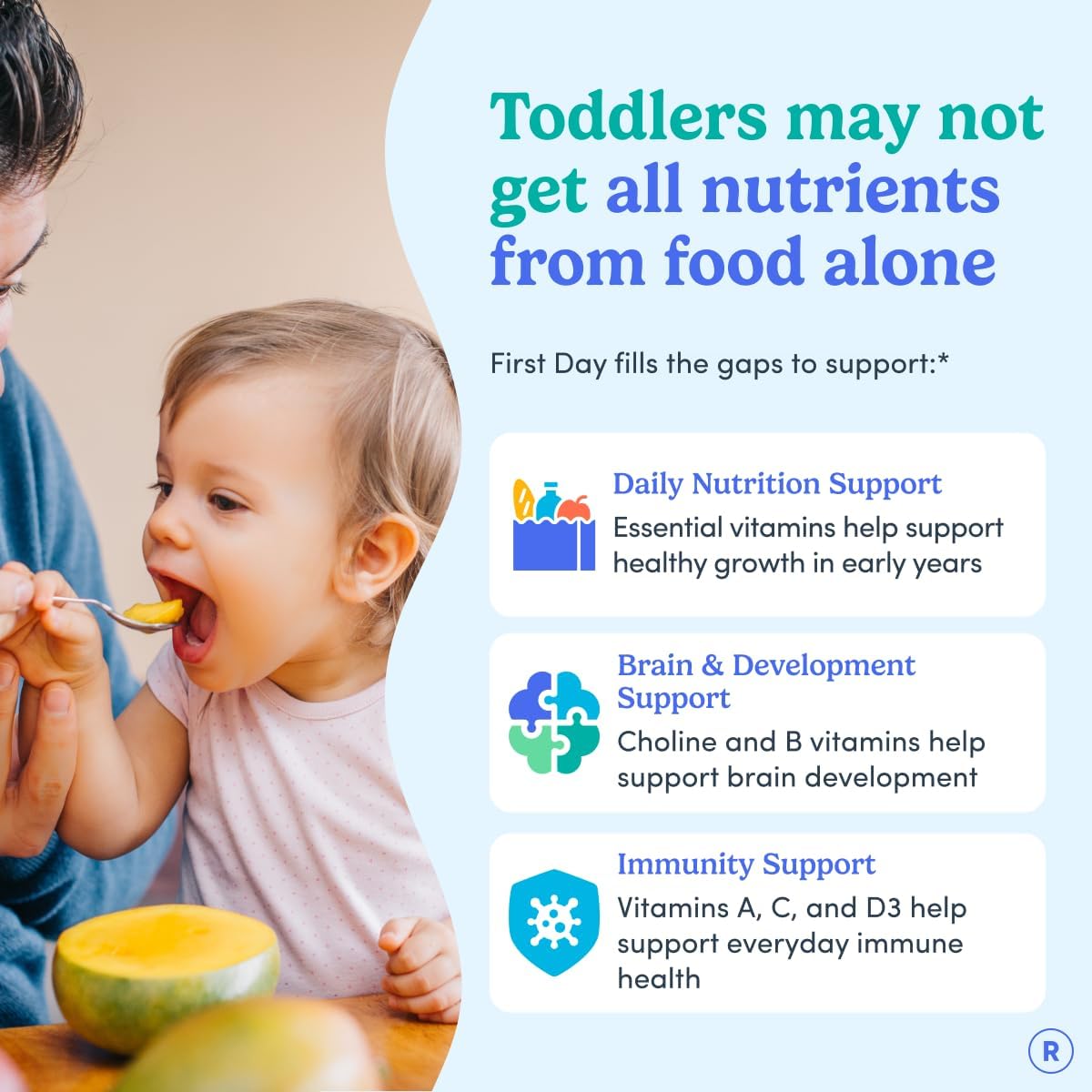 Toddler Multivitamin Gummies for Ages 2 & 3 – 60 Count - görsel 2