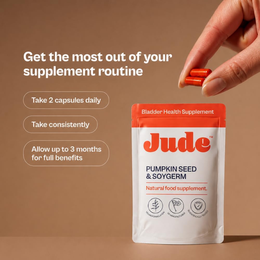 Jude Bladder Strength Food Supplement for Women – Bladder Support (60 Capsules) - görsel 7