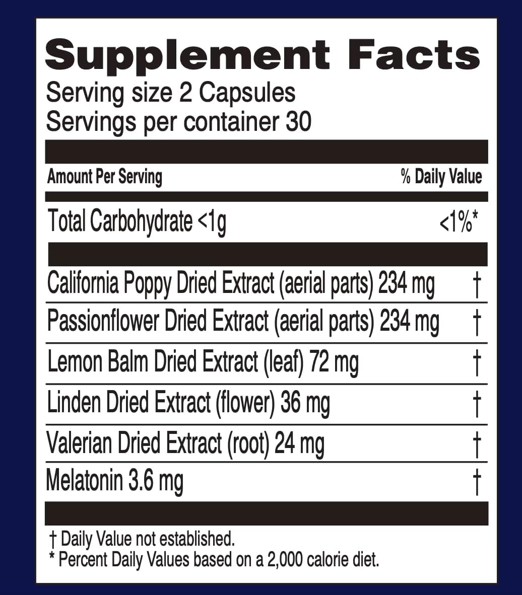 Melatonin 60 Capsules - görsel 2