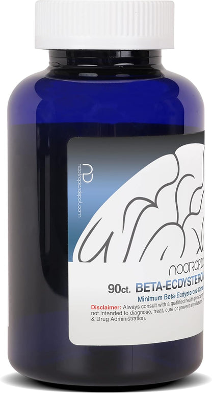 Beta Ecdysterone 50% Capsules – 500 mg | Nootropics Depot