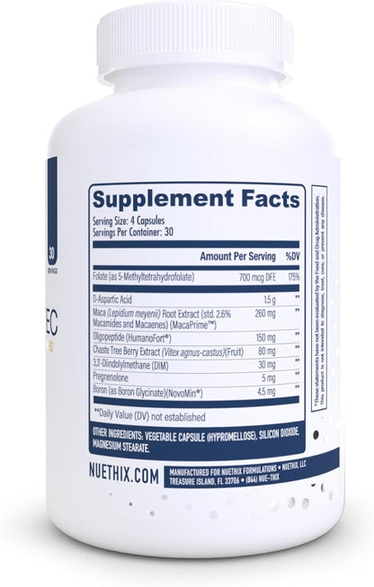 NuEthix Formulations Jumpstart EC - Endocrine System Homeostasis Food Supplement, 120 Capsules