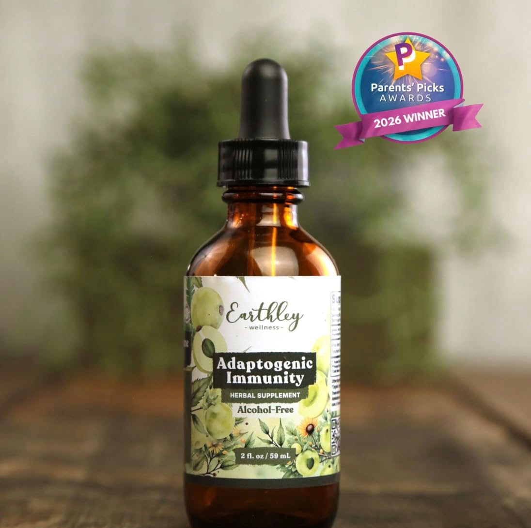 Earthley Wellness Adaptogenic Immunity - Immune Health Support, Zero Added Flavours, Colours, Sugars, or Allergens (2 oz) - görsel 3