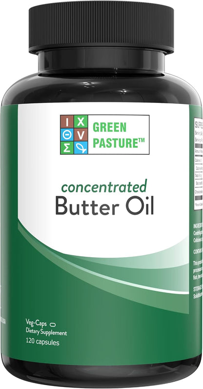 Green Pasture Concentrated Butter Oil Capsules