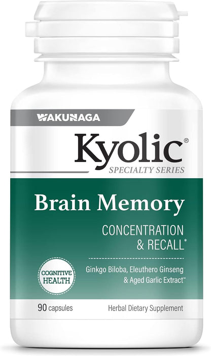 Kyolic Specialty Series Neuro-Logic, 120 Capsules (60 Servings)