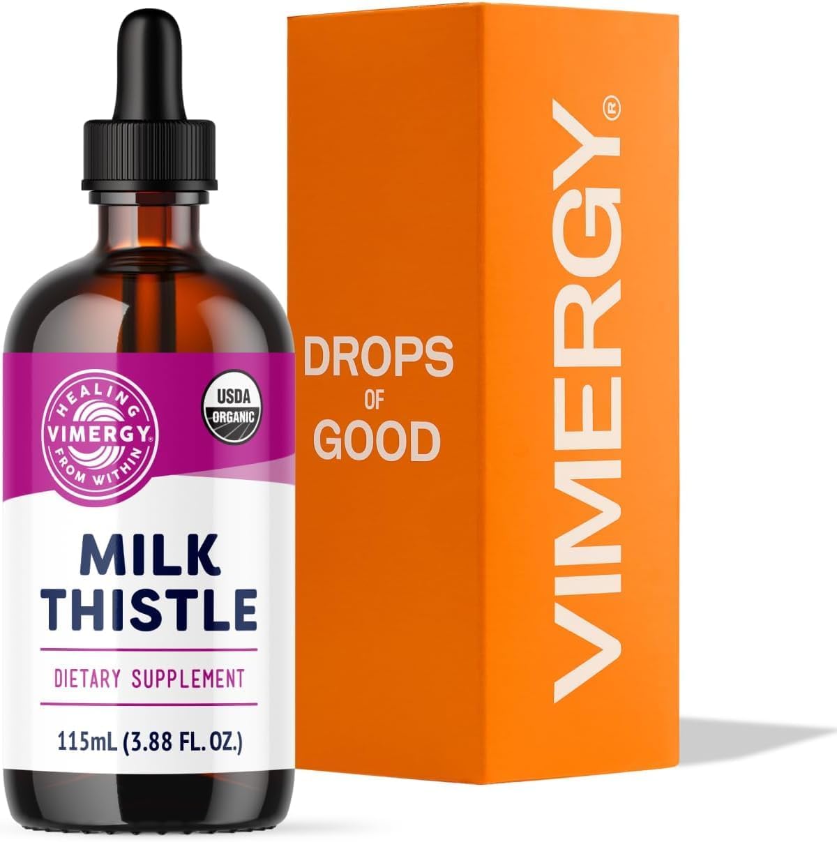 Vimergy Milk Thistle Liquid Extract – 115 ml - görsel 1