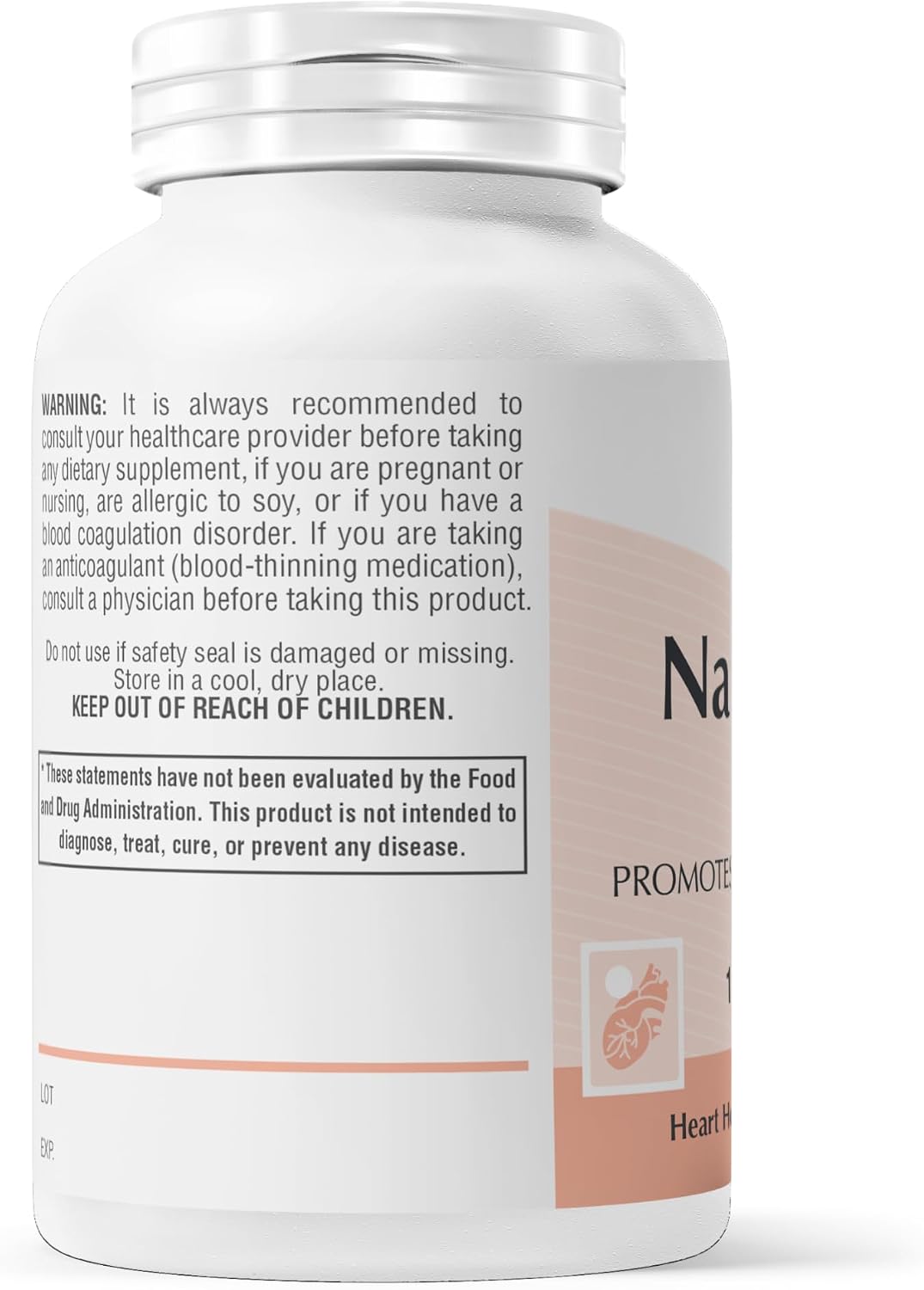 PROVITA Nattokinase Supplement 2000 FU – 100mg, 60 Capsules – Heart & Cardiovascular Support - görsel 7