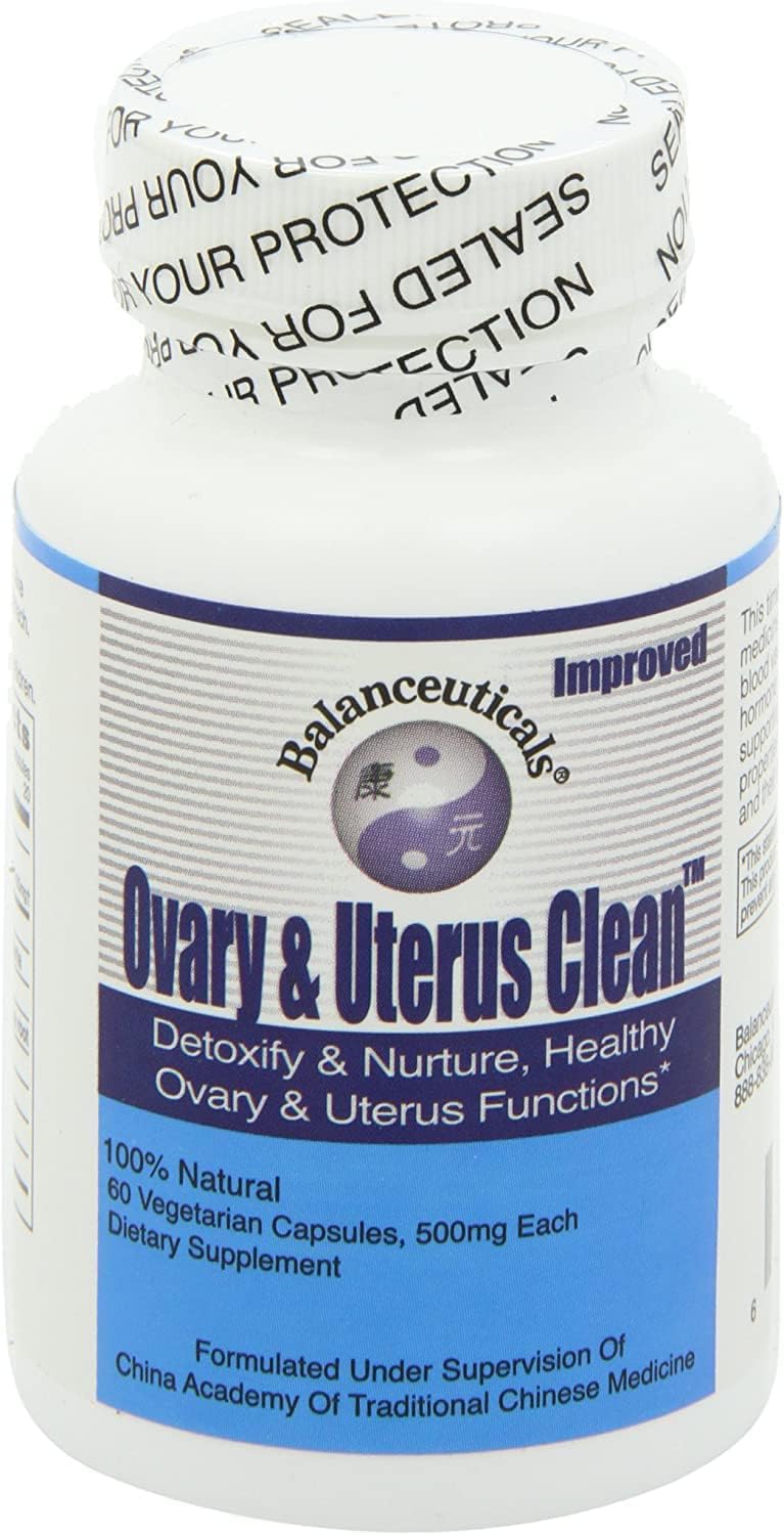 Balanceuticals Ovary & Uterus Clean, 500 mg Food Supplement Capsules, 60-Count Bottle (Pack of 2) - görsel 7
