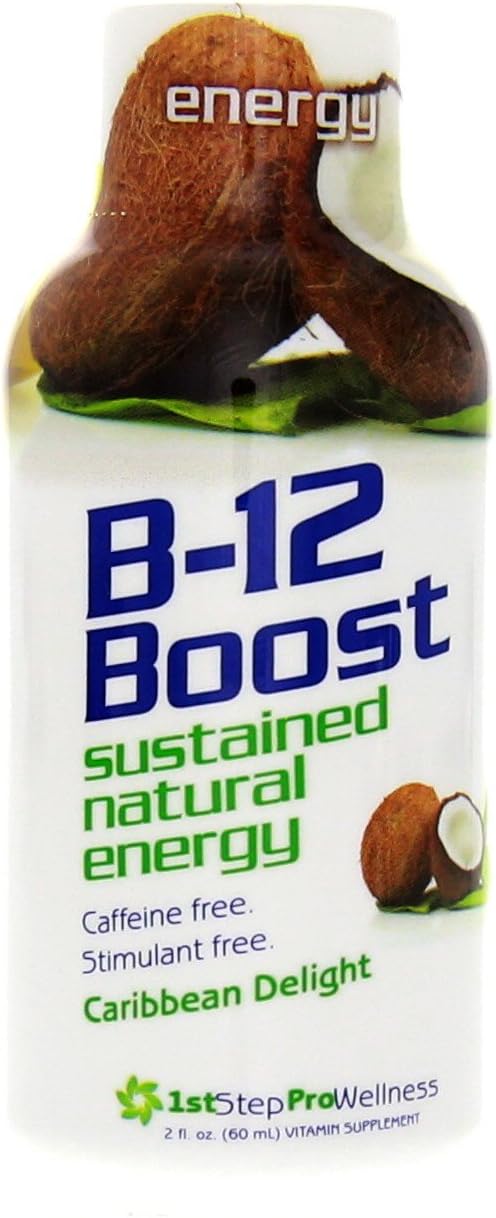 1st Step High Performance Fitness B-12 Boost, 12 x 59 ml Bottles - görsel 6