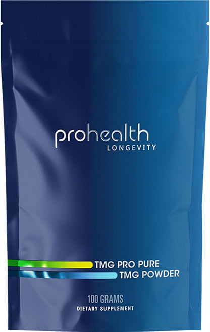 ProHealth Longevity TMG Pro 100g Bulk Powder (Trimethylglycine - Betaine Anhydrous) - Methylation Support
