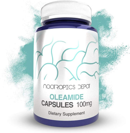 Nootropics Depot Oleamide 100mg Capsules - 120 Count
