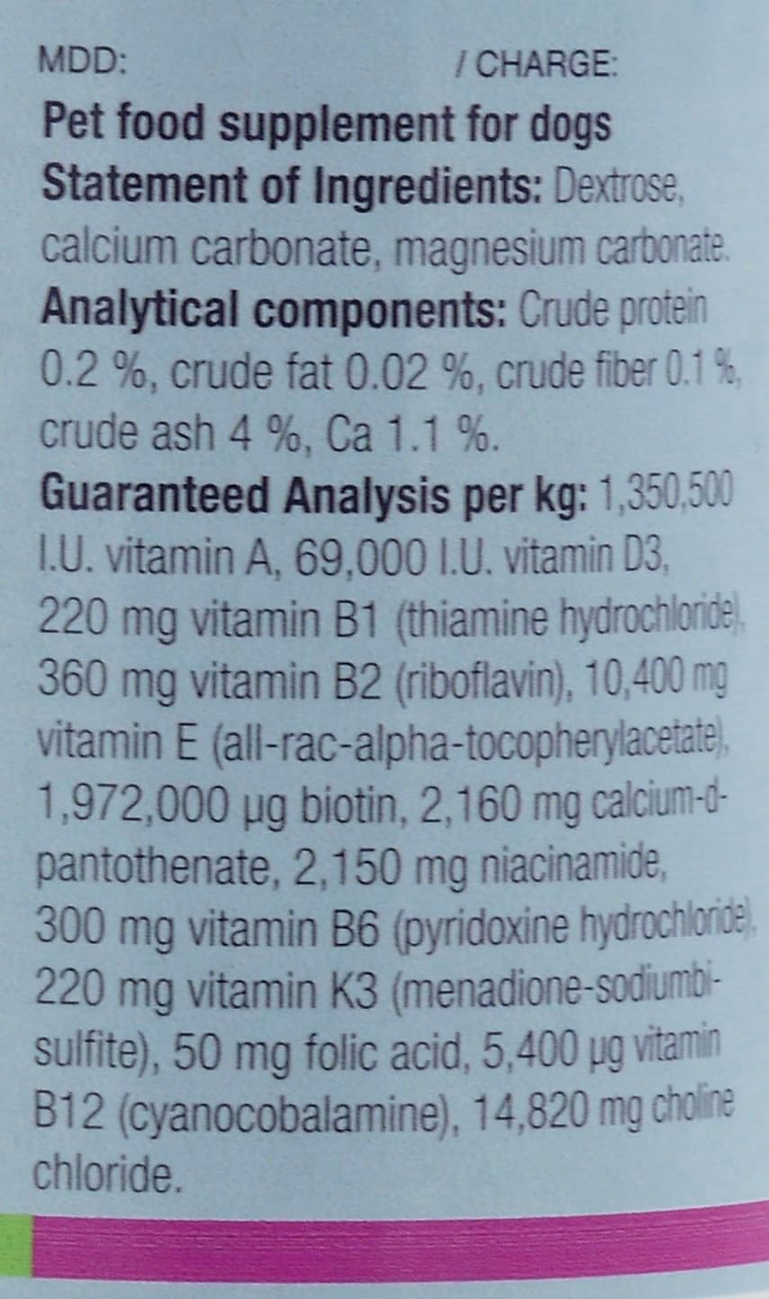 Nekton Dog-H Canine Vitamin Supplement, 30g - görsel 2