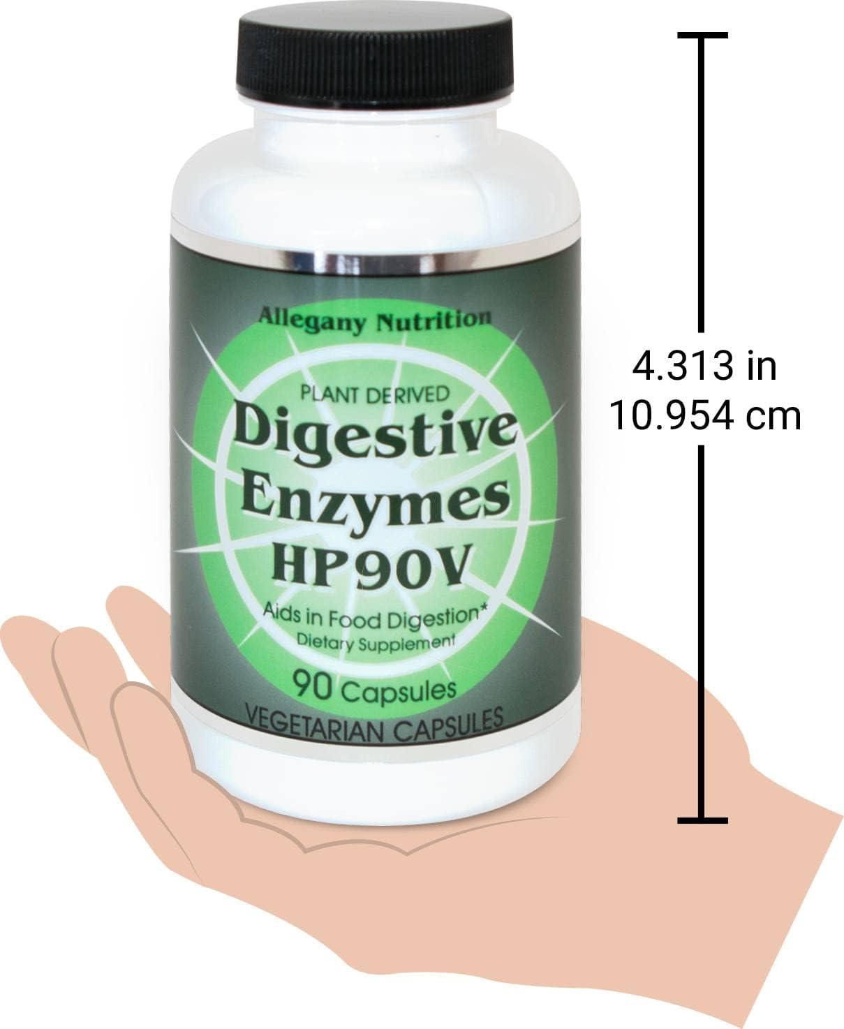 Allegany Nutrition HP90V - Multi-Enzyme Supplement, 90 Vegetarian Capsules - görsel 4