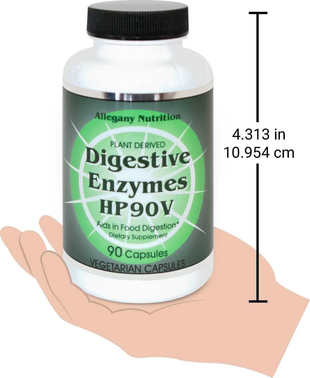 Allegany Nutrition HP90V - Multi-Enzyme Supplement, 90 Vegetarian Capsules - görsel 4