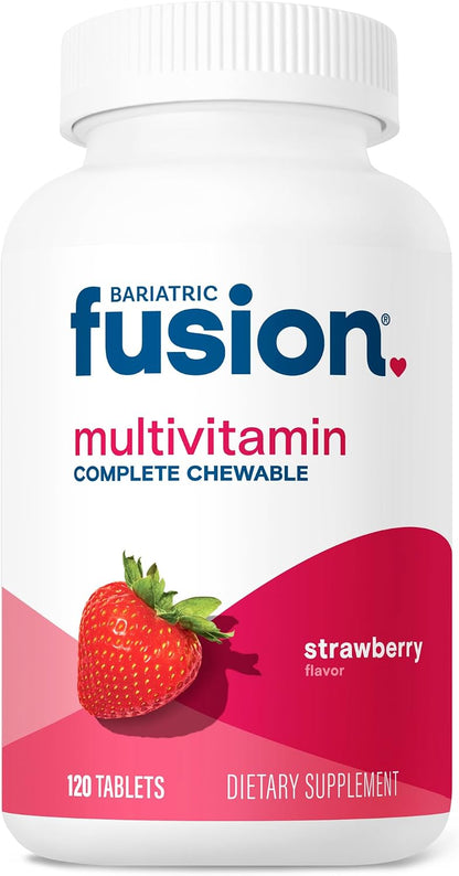 Bariatric Fusion Complete Chewable – Iron : Essential for red blood cell production and preventing anaemia, a – Image 1
