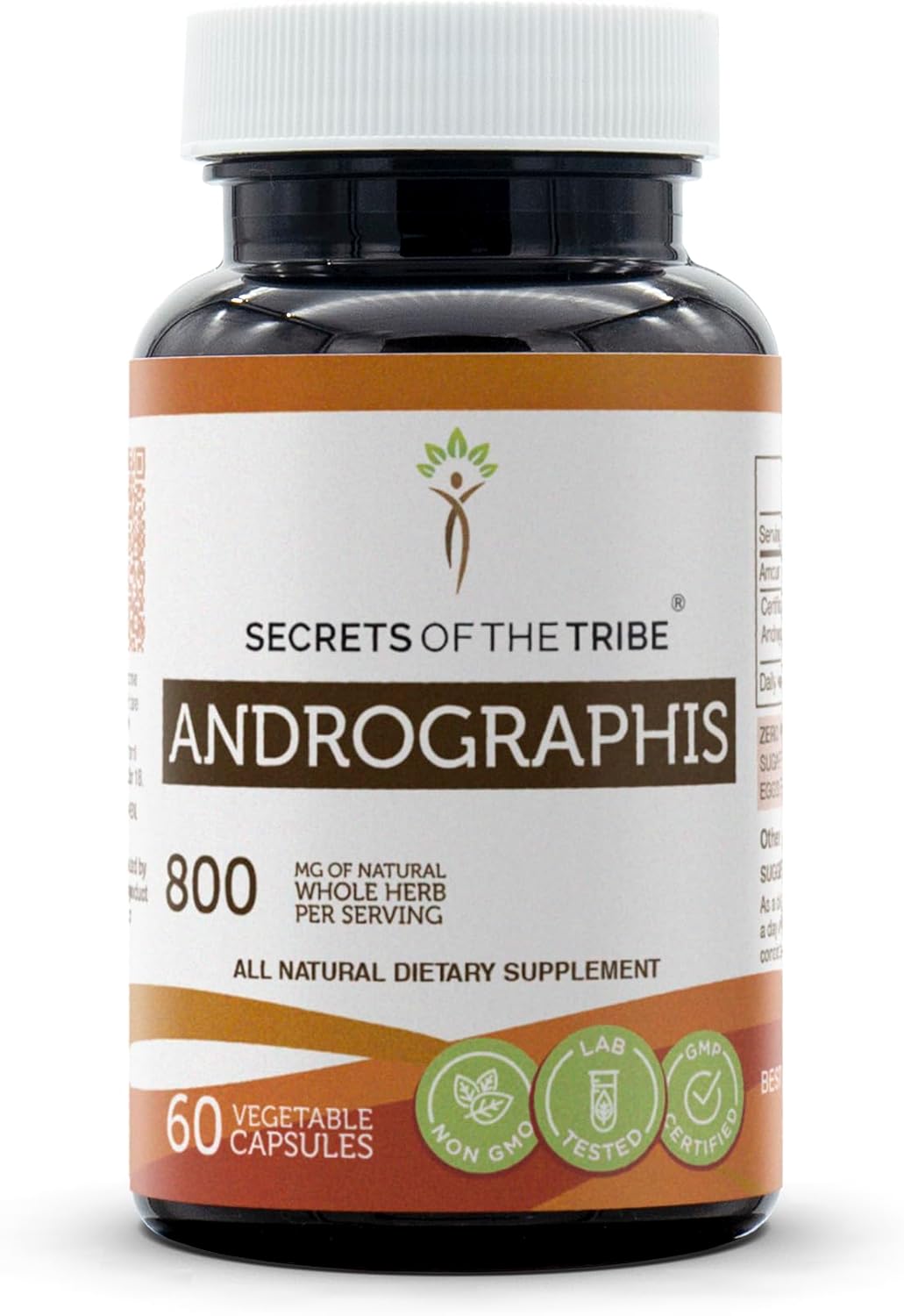 Secrets of the Tribe Andrographis 120 Capsules, 800 mg - görsel 5