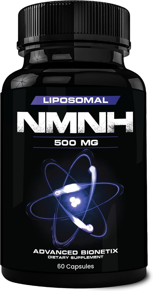 Advanced Bionetix Liposomal NMNH 500mg, 60 Capsules - NAD+ Booster Supplement