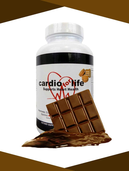 CardioForLife Chewable Multivitamin Tablets - Chocolate Flavour, 60 Tablets