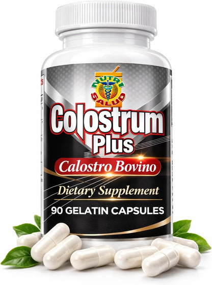 Bovine Colostrum Capsules for Immunity and Vitality