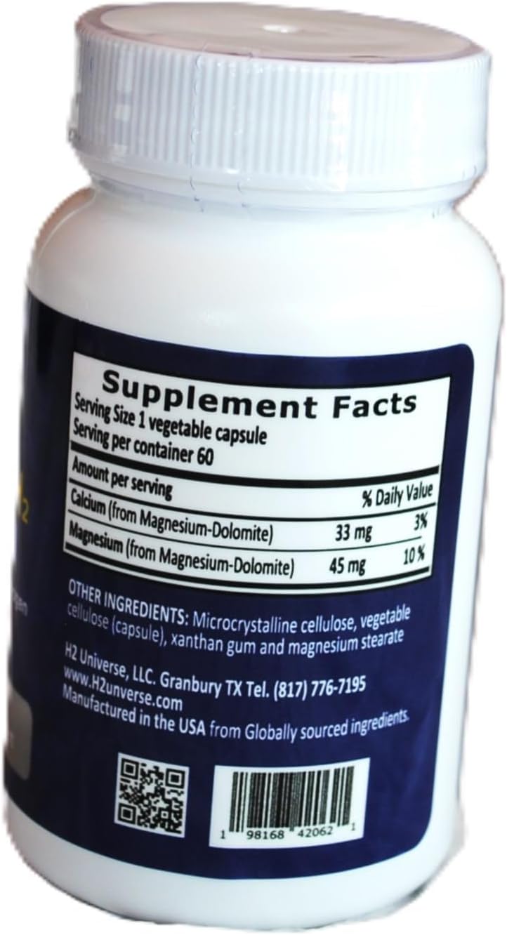 True Nano H2 Plus by H2 Universe | Molecular Hydrogen with Active Hydrogen Nanobubbles | 60 Capsules - görsel 4