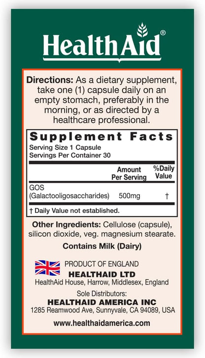 HealthAid GOSPrebio, Prebiotic Fibre, Once Daily, 30ct