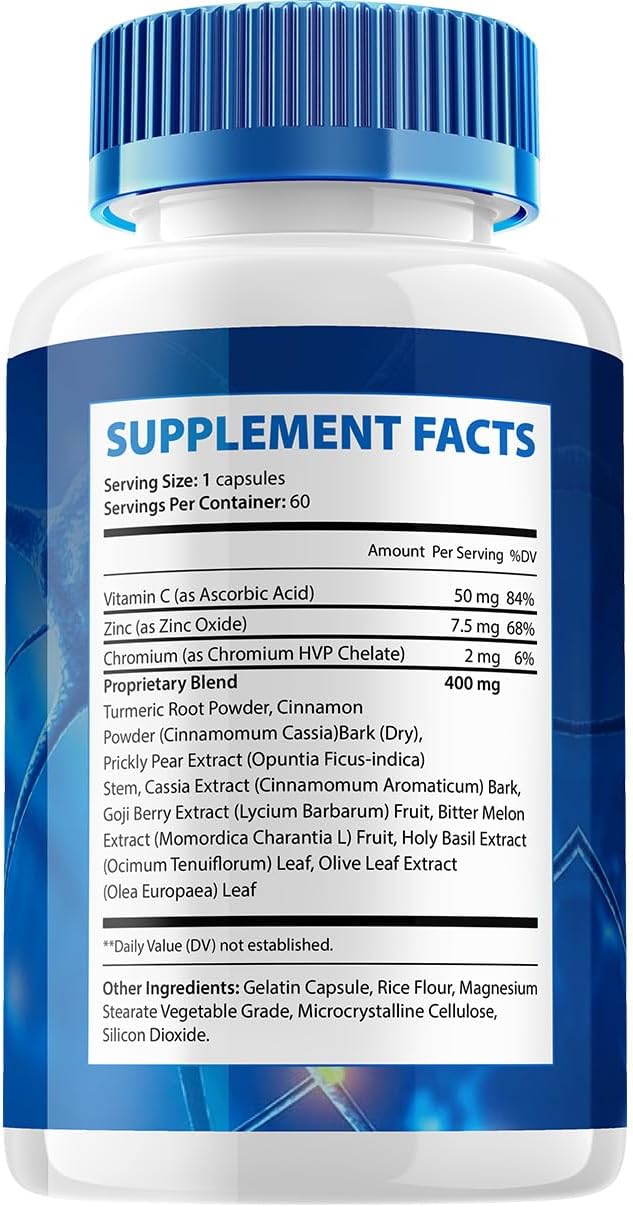 Nerve Alive Capsules – NerveAlive Advanced Supplement, All Natural Formula to Maintain Healthy Levels, Maximum Strength (5 Pack – 300 Capsules) - görsel 6