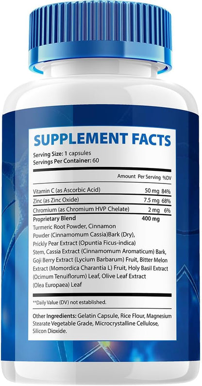 Nerve Alive Capsules – NerveAlive Advanced Supplement, All Natural Formula to Maintain Healthy Levels, Maximum Strength (5 Pack – 300 Capsules)