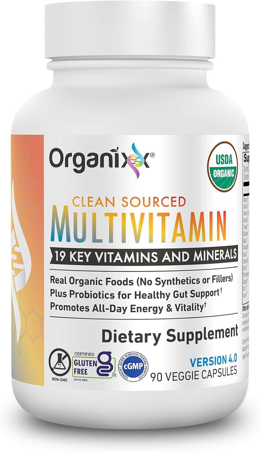 Organixx Clean Sourced Multivitamin for Men and Women - görsel 1