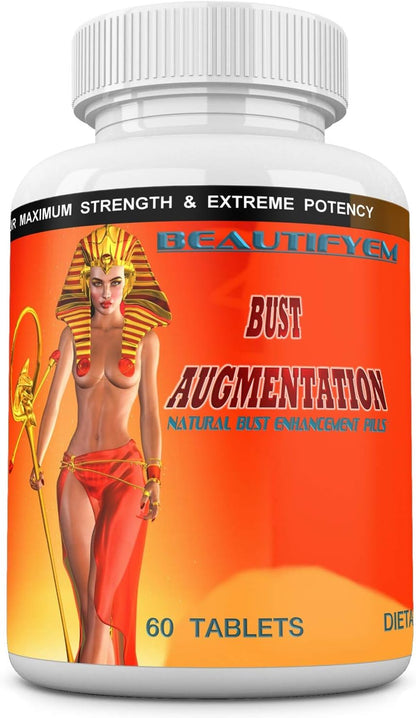 Bust Augmentation Tablets – Natural Support for Breast Health & Skin Tone. 60 Tablets