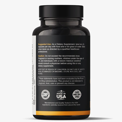 Natgrown Berberine Supplement - Berberine HCl 1200 mg per serving - 60 Capsules