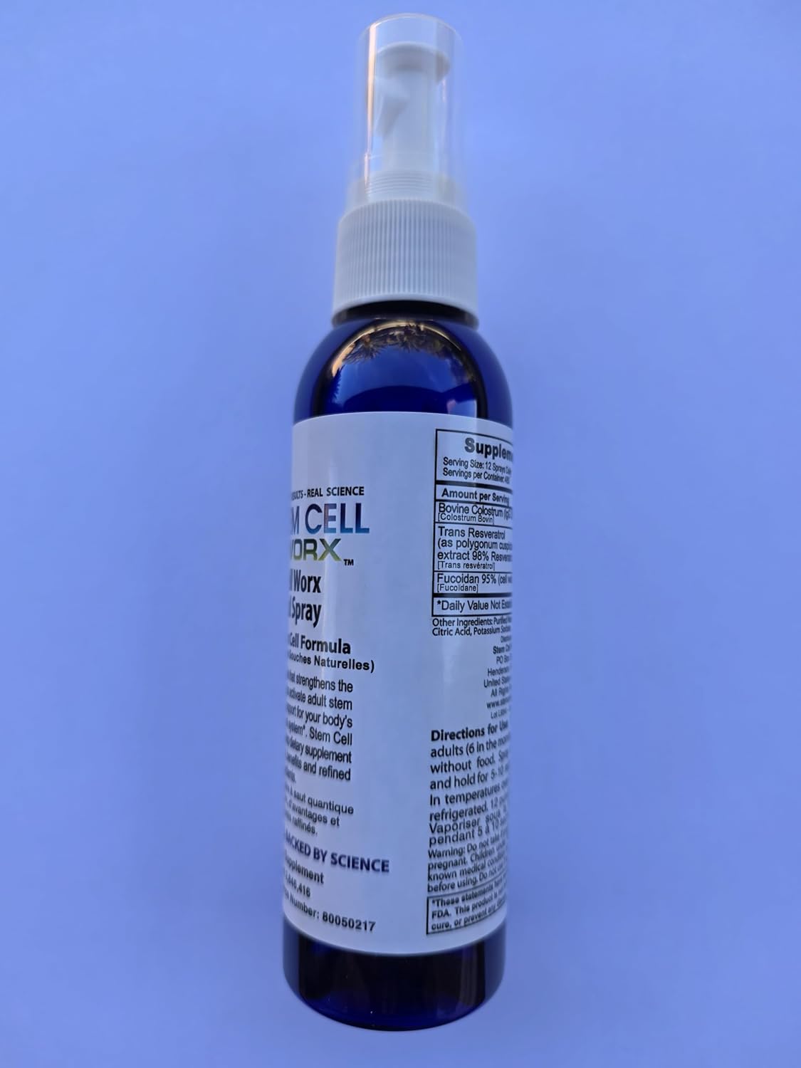 Stem Cell Worx Intraoral Spray - 3 Pack | Stem Cell Supplement - görsel 7
