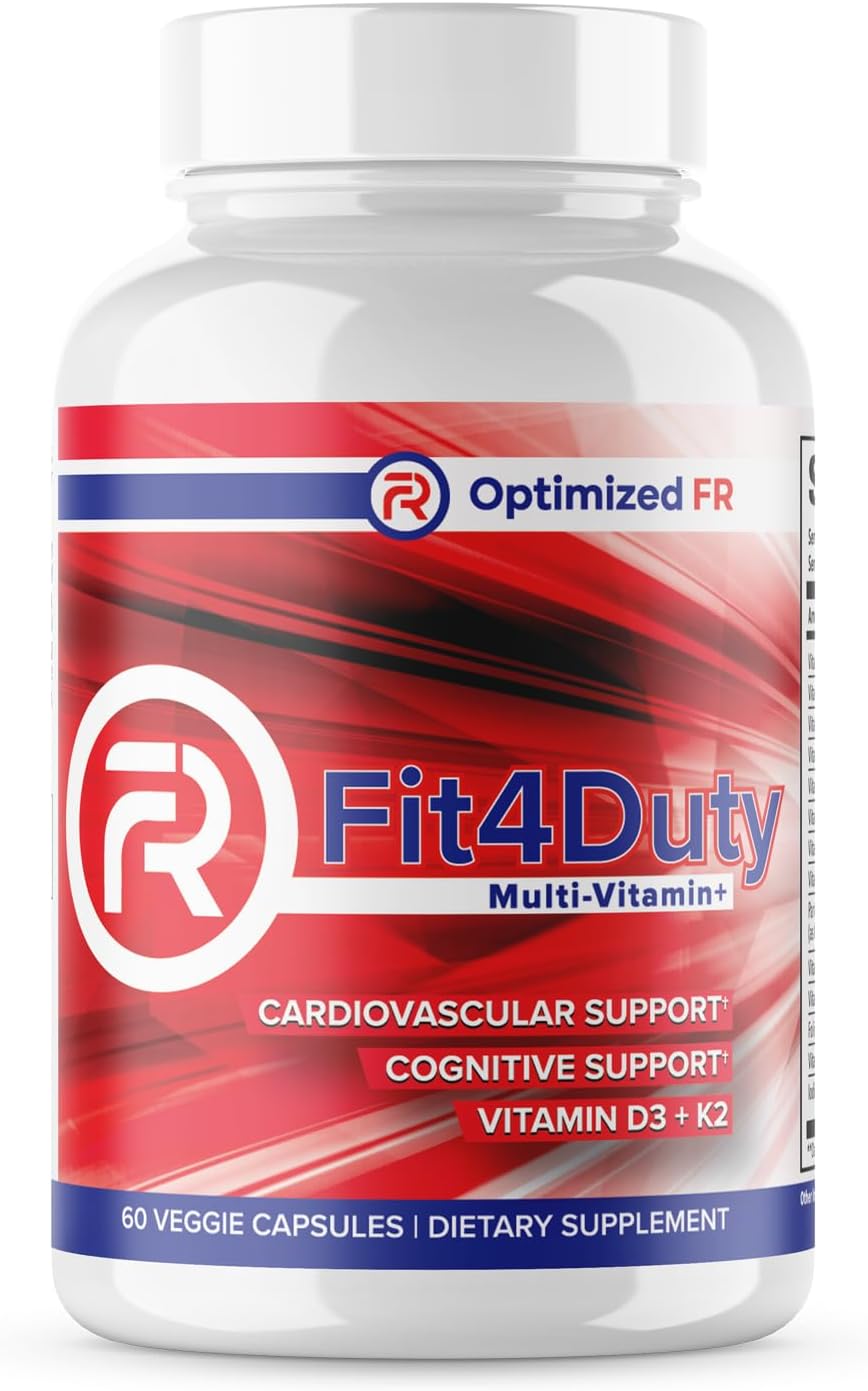 Fit4Duty Multivitamin+ for First Responders – 60 Capsules (2-Month Supply) - görsel 1