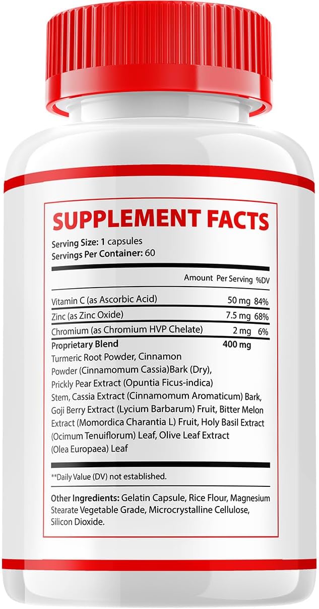 Sugar Delete Capsules – SugarDelete Sugar – Maximum Strength: Designed to provide potent support for normal blood – Image 2