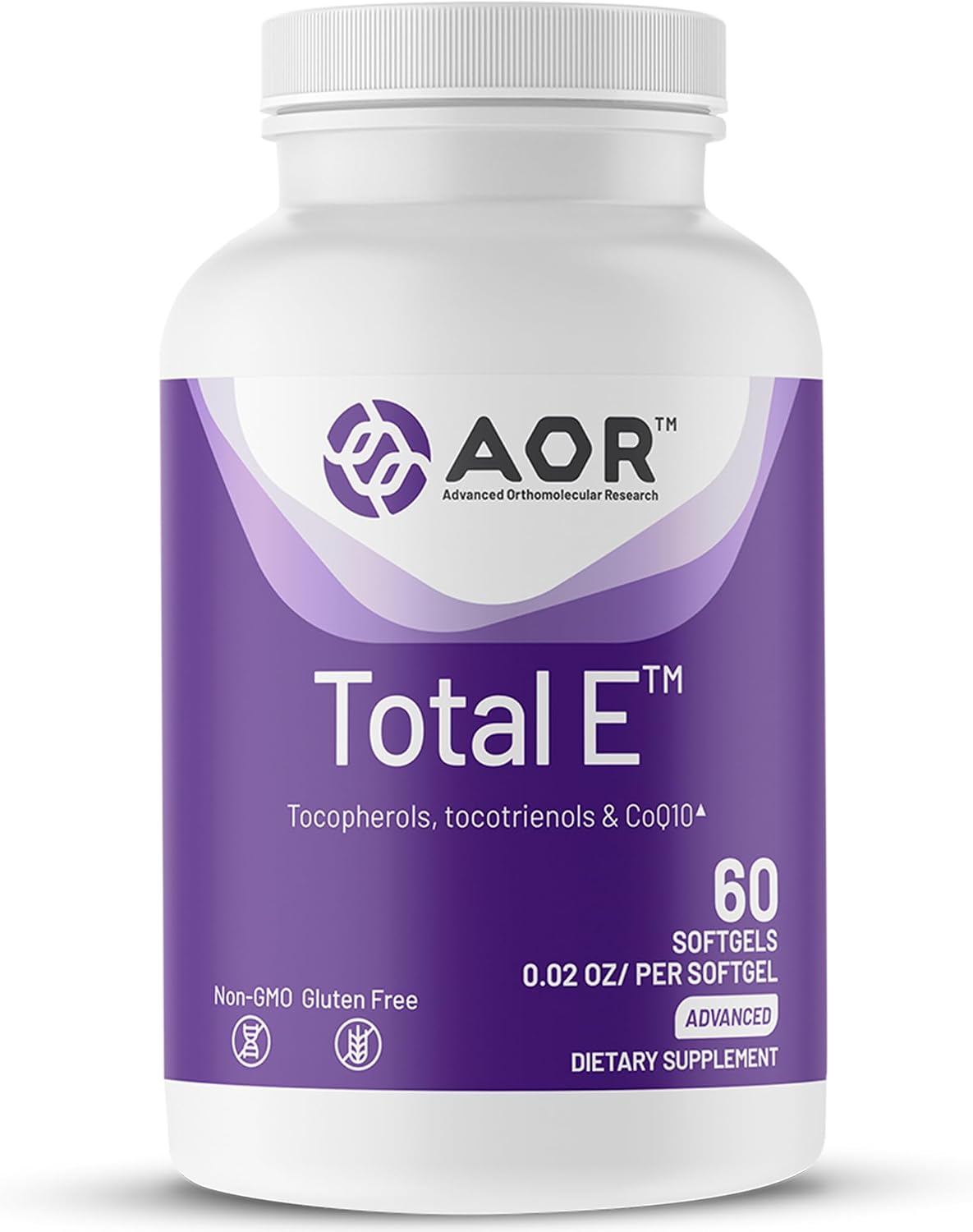 AOR Total E 445 mg with CoQ10, 60 Softgels - görsel 1