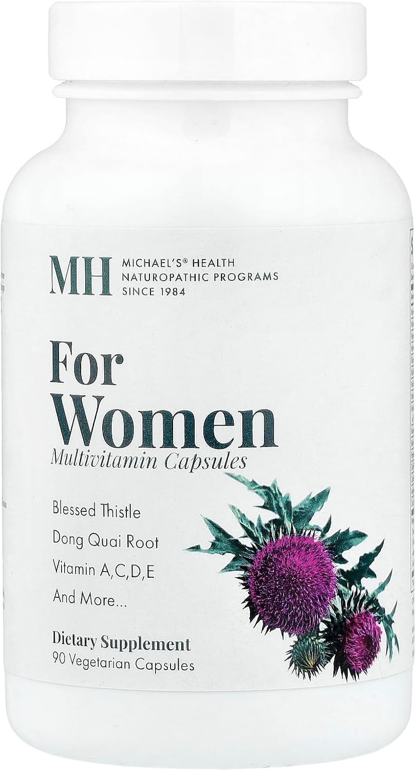 Michael's Health Naturopathic Programmes For Women Multivitamin - 90 Vegetarian Capsules - görsel 1