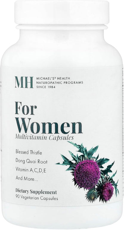 Michael's Health Naturopathic Programmes For Women Multivitamin - 90 Vegetarian Capsules