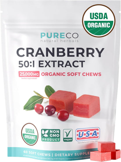 Organic Tart Cherry Capsules - High Strength 500mg 4:1 Extract (60 Capsules)