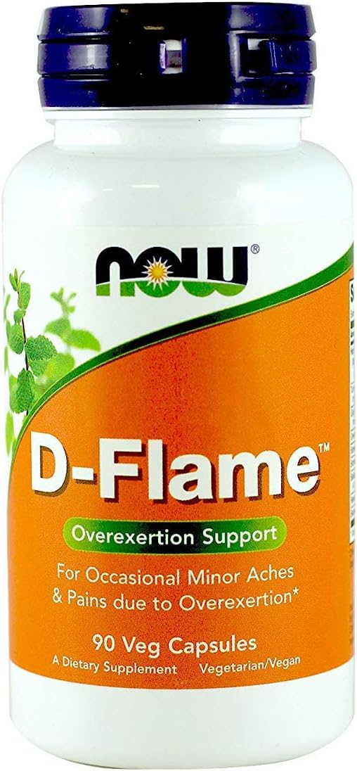 Now D-Flame, 90 Veg Capsules (Pack of 4) - görsel 1