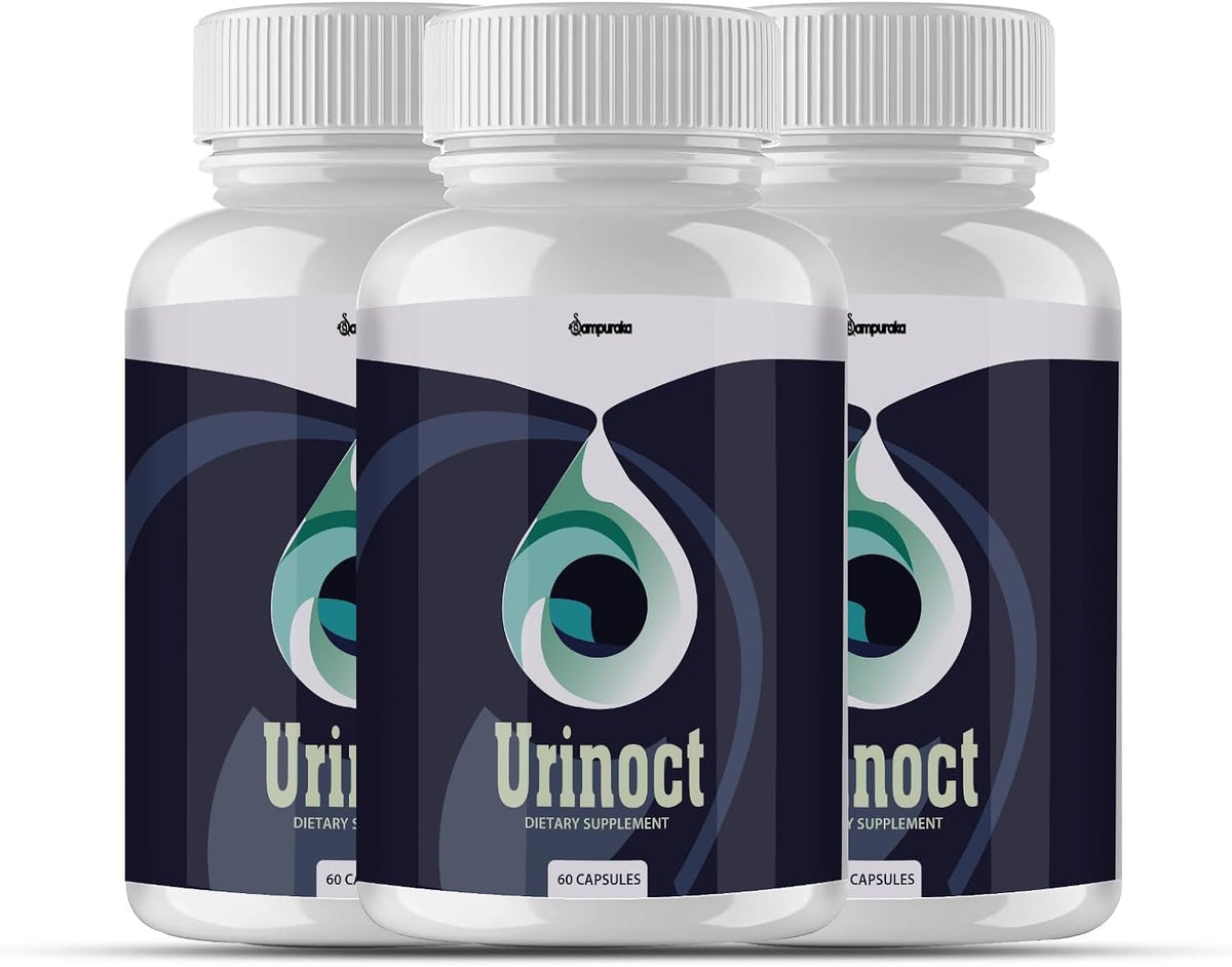 Urinoct New Advanced Formula Supplement - 3 Packs (90-Day Supply) - görsel 1