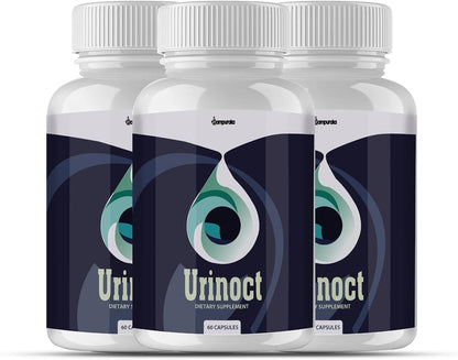 Urinoct New Advanced Formula Supplement - 3 Packs (90-Day Supply)