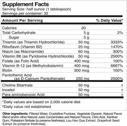 Life Solutions Liquid Super B-Complex - 473 ml