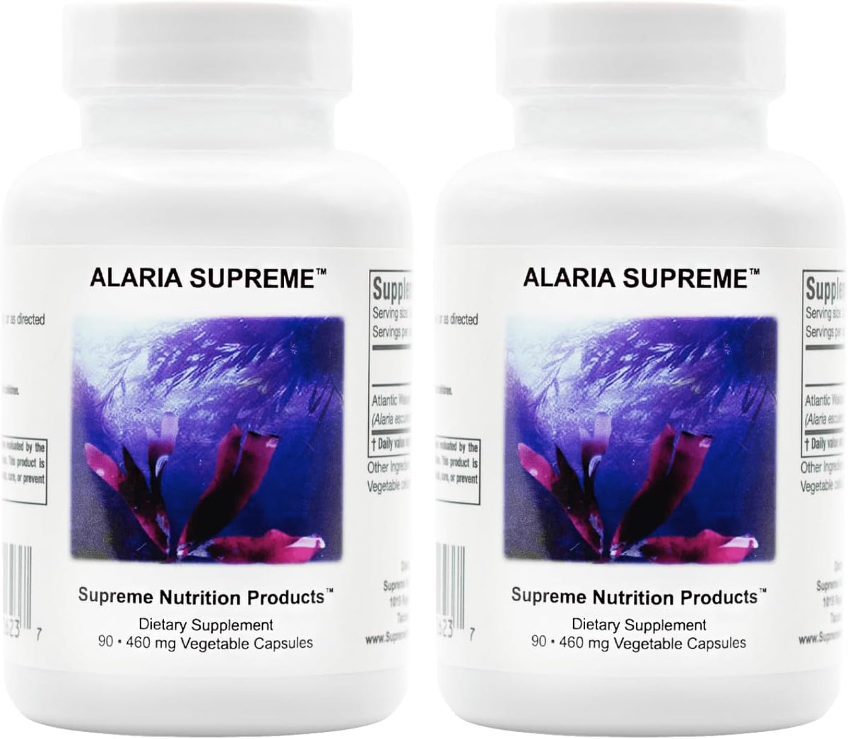 Supreme Nutrition Alaria Supreme - 90 Pure Atlantic Wakame Vegetarian Capsules - görsel 5