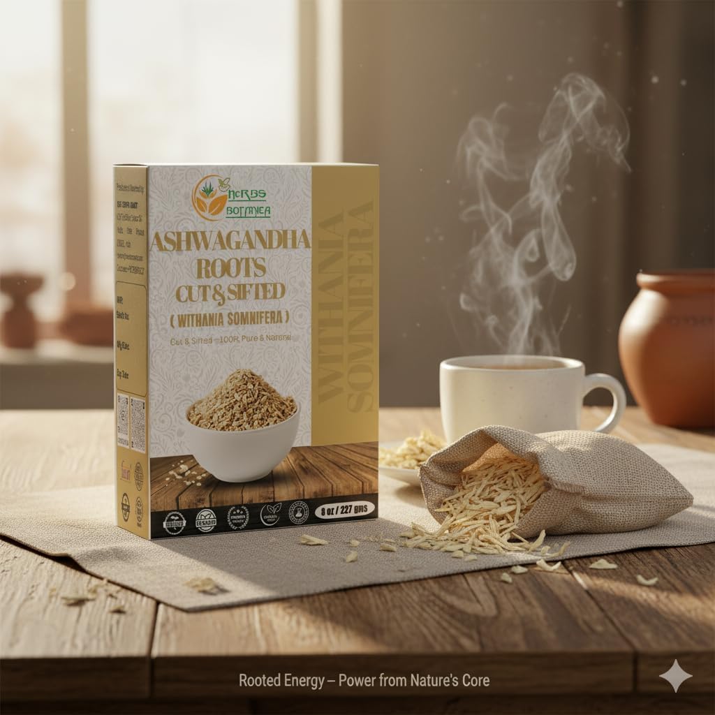 Herbs Botanica Ashwagandha Root Tea Loose Leaf - 227 g - görsel 3
