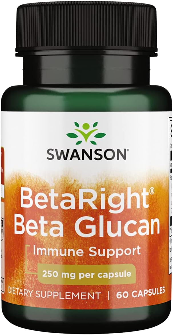Swanson ULT Betaright Beta Glucan 250 mg - 60 Capsules - görsel 1