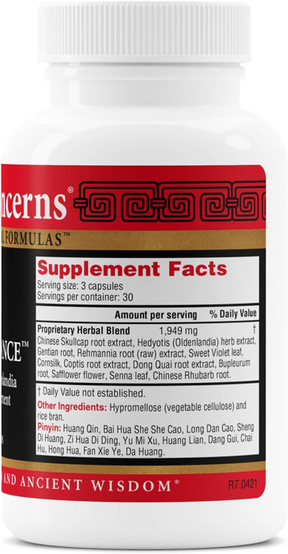 Health Concerns Skin Balance – Herbal Supplement for Skin Support, Itch Relief & Circulation – 90 Capsules