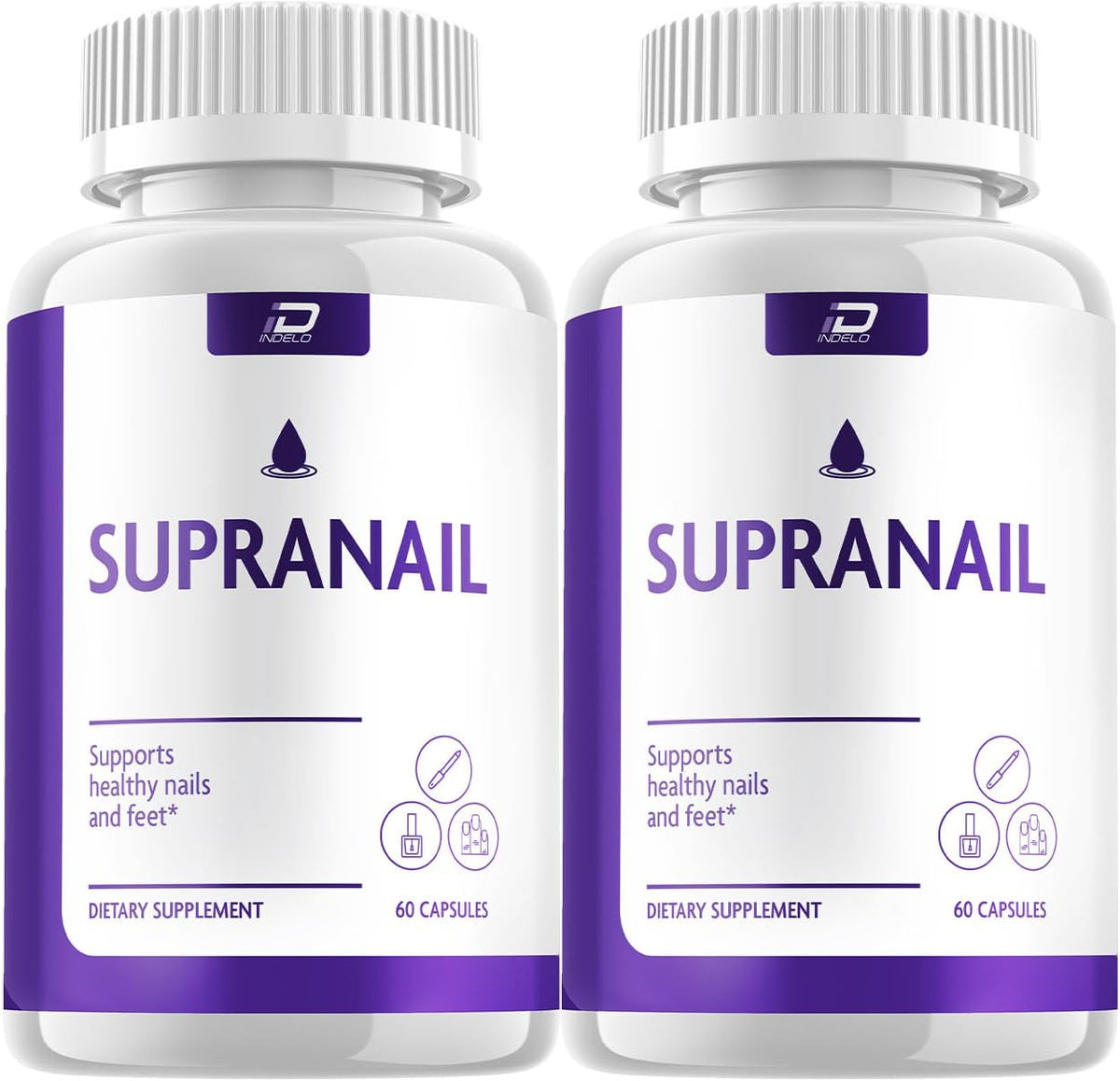 Supranail Capsules for Women and Men – Official Supra Nail Pills Formula for Nail Health Support (2-Pack, 120 Capsules) - görsel 1