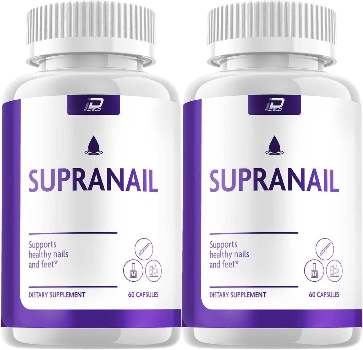 Supranail Capsules for Women and Men – Official Supra Nail Pills Formula for Nail Health Support (2-Pack, 120 Capsules) - görsel 1